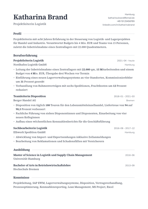 Lebenslauf Vorlage für Studenten Editorial Classic